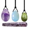 4PCs Natural Jade Yoni Eggs Massage Wand Set Ladies Kegel Exerciser Yoni Massage for Women Wellness,4PC 02 view 1