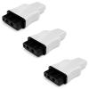 3PCS NIBP Connectors Compatible with Datex Ohmeda/Draeger/GE and Other Blood Pressure Monitors, Adapter for Hose view 1