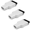 3PCS NIBP Connectors Compatible with Datex Ohmeda/Draeger/GE and Other Blood Pressure Monitors, Adapter for Hose view 2