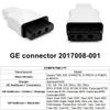 3PCS NIBP Connectors Compatible with Datex Ohmeda/Draeger/GE and Other Blood Pressure Monitors, Adapter for Hose view 3