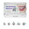Braces Kit - 200pcs/Box Bondable Metal Brackets For Teeth 0.022 Slot With 3 Hook (Standard MBT) view 2