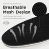 1Pair Memory Foam Invisible Height Increasing Insoles Soft Breathable Heel Lifting Inserts Pain Relief Heel Lift Height Booster for Unisex Men Women view 3