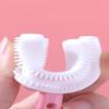 FINNUU U-Shaped Toothbrush Three-Sided Soft Fur Silicone Home Baby Teeth Training Toothbrush Cross-Border view 4