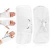 2pcs Castor Oil Packs for Hands, Reusable Hand Castor Oil Wrap Adjustable Castor Oil Pads Prevent Leakage (White) view 1