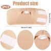 2pcs Castor Oil Packs for Hands, Reusable Hand Castor Oil Wrap Adjustable Castor Oil Pads Prevent Leakage (Khaki) view 2