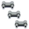 3PCS BP27 NIBP Connectors for Blood Pressure Monitor and Dual Tube Cuffs, Air Hose Adapter view 1