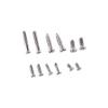 500pcs Sunglasses Eyeglasses Repair Kit, Tiny Metal Screws with Screwdriver Tweezers and Nose Pads Glasses Repair Tool Kit(Gold Cross Screws) view 3