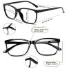 SIGVAN 5 Pack Progressive Multifocal Reading Glasses Blue Light Blocking Spring Hinge Fashion Eyeglasses for Women (multicolour 3, 2.25, x) view 2