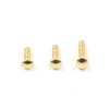 500pcs Sunglasses Eyeglasses Repair Kit, Tiny Metal Screws with Screwdriver Tweezers and Nose Pads Glasses Repair Tool Kit(Gold Mirror Screw) view 1