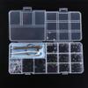 500pcs Sunglasses Eyeglasses Repair Kit, Tiny Metal Screws with Screwdriver Tweezers and Nose Pads Glasses Repair Tool Kit(Gold Screw Nuts) view 4
