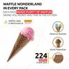 OLDSOUL Professional Cone Waffle Mix | GLUTEN FREE & VEGAN | 10 Lbs | Chocolate Flavor | Batter Mix | 224 Cone Waffles (10 Lbs, Gluten Free & Vegan) view 2