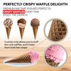 OLDSOUL Professional Cone Waffle Mix | GLUTEN FREE & VEGAN | 10 Lbs | Chocolate Flavor | Batter Mix | 224 Cone Waffles (10 Lbs, Gluten Free & Vegan) view 3