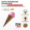 OLDSOUL Professional Cone Waffle Mix | GLUTEN FREE | Chocolate Flavor | 10 Lbs | Batter Mix | 224 Cone Waffles (10 Lbs, Gluten Free) view 2