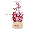 ABOOFAN Artificial Bonsai Plant Chinese New Year Bonsai with Red Berries Spring Festival Red Bonsai Tree Feng Shui Money Tree Tree for Wealth and Good Luck Chinese New Year Decoration view 3