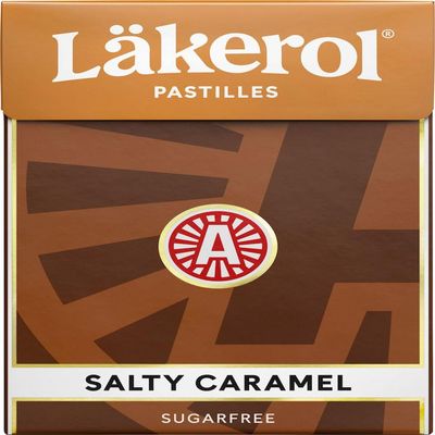 4x75g BIG PACK Salty Caramel Lakerol pastilles Cloetta
