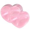 50Pcs Cellophane Cello Bag Heart Plastic Bags For Jewelry Packaging Valentines Day Sealing Cookie Bags Zipper Lock Pouch Heart Shaped Jewelry Bags Elegant Jewelry Packaging long-lasting Plastic Bags view 1