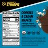 Honey Stinger Organic Gluten Free Cookies & Cream Waffle | Energy Stroopwafel for Exercise; Endurance and Performance | Sports Nutrition for Home & Gym; Pre & During Workout | 16 Waffles; 16.96 Ounce view 2