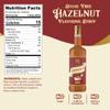 ChocZero Sugar Free Hazelnut Syrup for Coffee - Keto Flavoring Syrups - Low Calorie Simple Syrup for Flavored Drinks  26.5 Ounces view 2