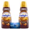 CURECOR International-Delight Liquid Coffee Creamer.- Two (2) 32 fl oz Bottles of Creamy Smooth Delightful Coffee Creamer and One Authentic Collective Sticker! (Chocolate Caramel) view 1