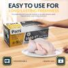 PAMI Clear Plastic Wrap for Food 12" X 2000ft, Bpa-Free Restaurant Plastic Wrap with Dispenser Box for Home and Commercial Food Wrap view 3