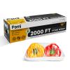 PAMI Plastic Food Wrap 18 Inch Wide X 2000ft, Clear Bpa Free Cling Wrap with Dispenser Box, Commercial Food Wrap Microwave Freezer Safe view 1