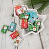 76 Pcs Christmas Candy Party Favors Miniatures Chocolate - No Assembly Required - Santa, Reindeer & Snowman view 2