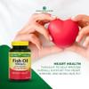Omega 3 Fish Oil 1000mg  60 Softgels, Omega-3 Supplements for Women and Men, Fish Oil Fatty Acid, Daily Essential Supplement (Pack of 3) view 2