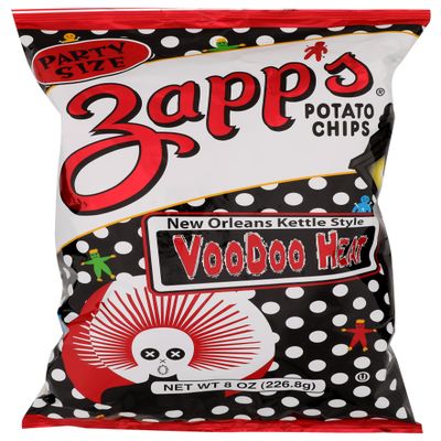 8oz. Zapp's Kettle Potato Chips, Voodoo Heat