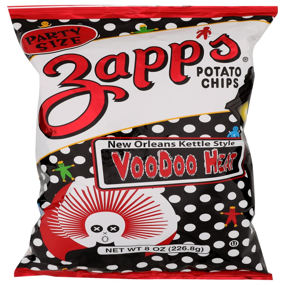 8oz. Zapp's Kettle Potato Chips, Voodoo Heat