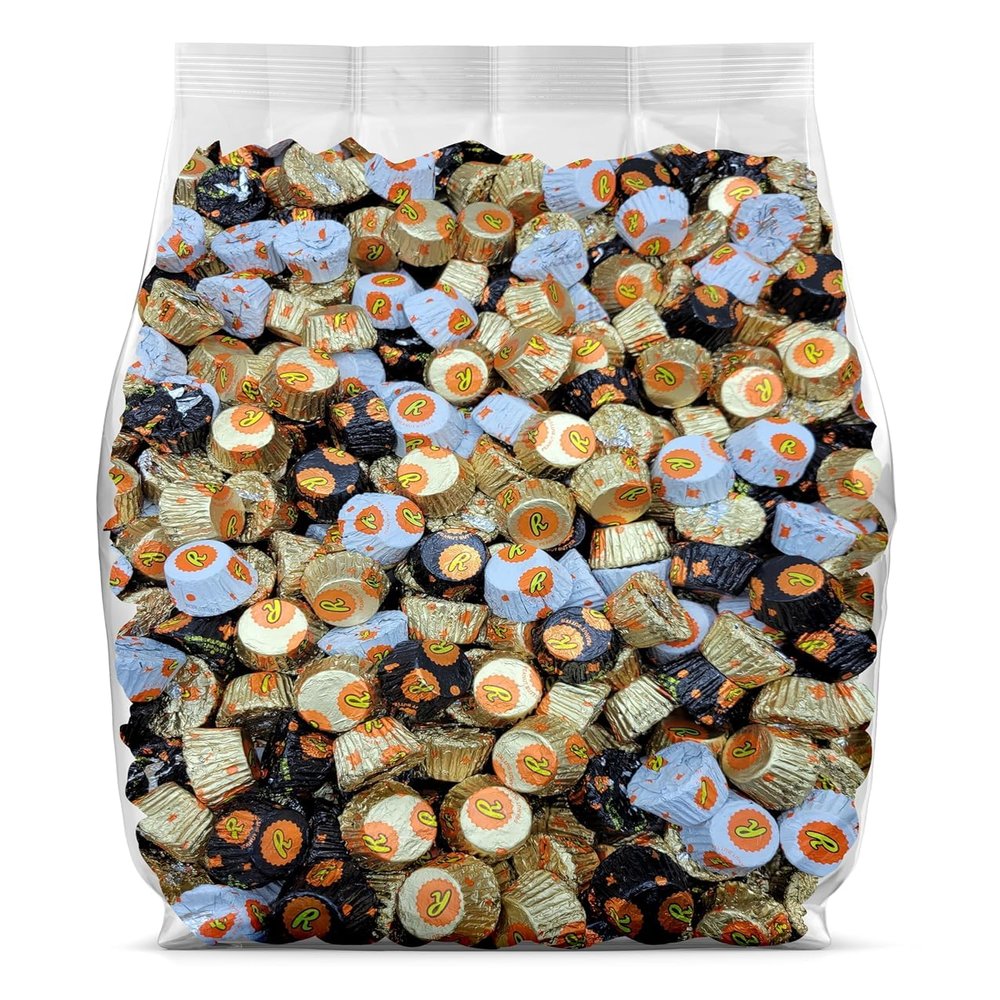Yummy Chew ReesesPeanut Butter Cups - Bulk ReesesMiniature Cups Assortment - Individually Wrapped Assorted Chocolate Peanut Butter Cups Candy - Bulk Candy Party Bag - 150 Pieces