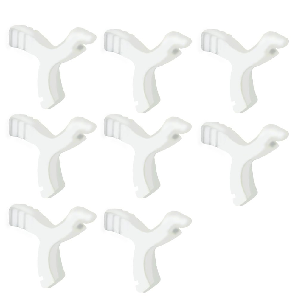 Aligner Chew,8PCS Y-Shaped Chew for Invialign Aligner,Hardness 45Silicone Orthodontic Munchies Chompers Aligner Trays Seaters(8PCS Unflavored)