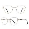 RB. Pilot Retro Cateye Reading Glasses for Women Blue Light Blocking Computer Glasses Spring Hinge Readers view 2
