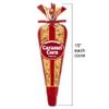Gourmet Popcorn Large Tall Cone Premium 4 Pack & Exclusive Inspirational Sticker! view 2