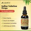 J.CROW'S Lugol's 2% Iodine Solution & 'Folk Medicine' Book Bundle: Essential Iodine Formulation Since 1829 Paired with a New England Almanac of Natural Health Care Knowledge view 3