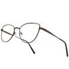 RB. Pilot Retro Cateye Reading Glasses for Women Blue Light Blocking Computer Glasses Spring Hinge Readers view 1