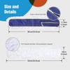36" Microfiber Mop Pads 2 Pieces Just Fit CLEANHOME Industrial Dust Mop: B08R3F1ZZM,Blue view 2