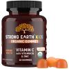 YUM-V'S Kids Strong Earth - Organic Immune Health Gummies with Vitamin C, Vitamin D3 Plus Zinc - Immune System Boost Zinc, Vitamin C, Vitamin D Gummies - Gummy Multivitamin (60 Count) view 1