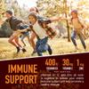 YUM-V'S Kids Strong Earth - Organic Immune Health Gummies with Vitamin C, Vitamin D3 Plus Zinc - Immune System Boost Zinc, Vitamin C, Vitamin D Gummies - Gummy Multivitamin (60 Count) view 3