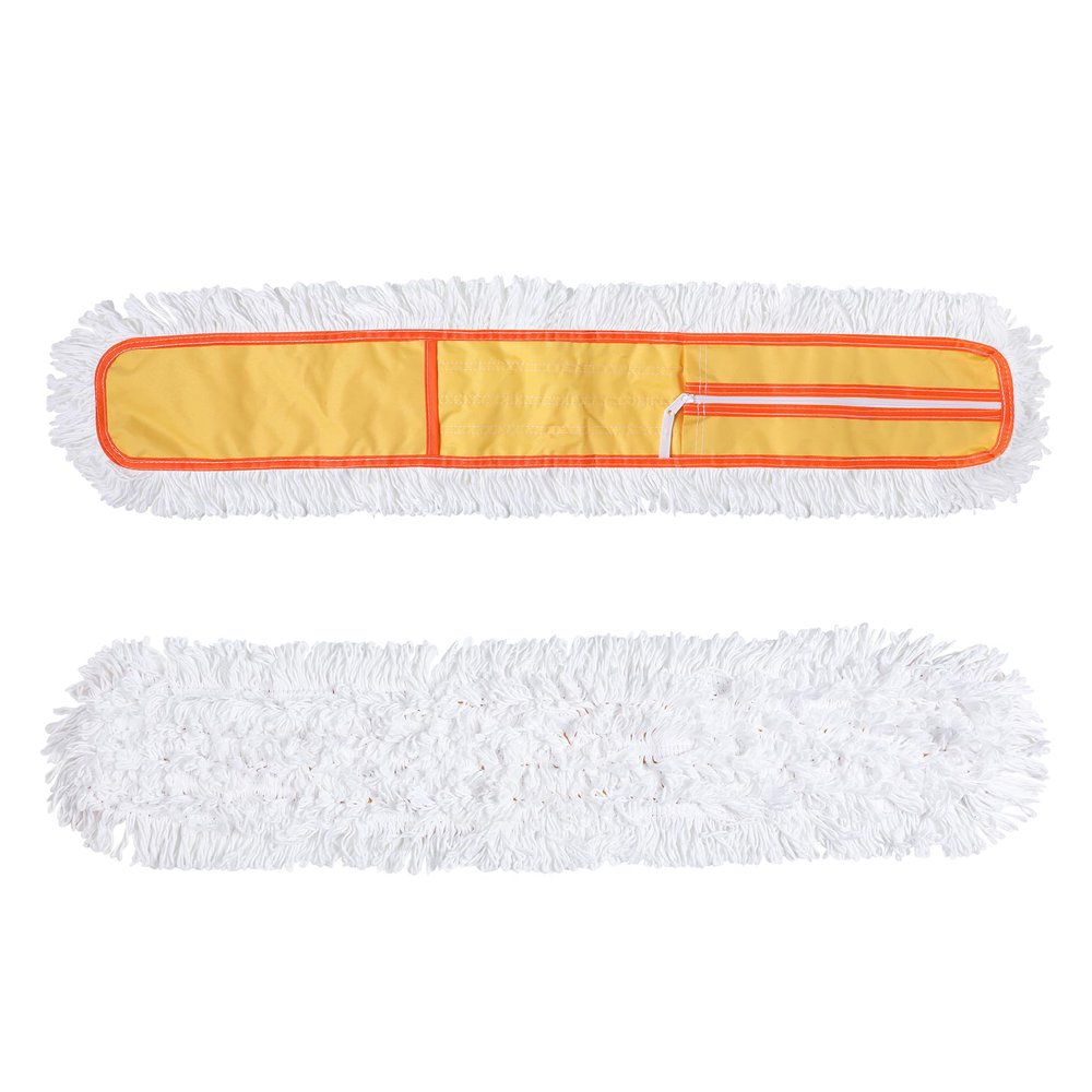 36" Microfiber Mop Pads 2 Pieces Just Fit CLEANHOME Industrial Dust Mop: B08R3F1ZZM,Yellow