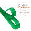 Isaspire 3/8" Width x 100 Yards Grosgrain Ribbon, Green Ribbed Ribbon for Gift Wrapping, Hair, Bows, Craft, DIY, Swags, Wedding, Valentine's Day, Christmas and Party Decoration view 2