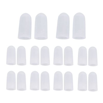 10 Pairs Silicone Toe Protectors, Soft Guards to Avoid Toe Friction and Pain