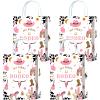16 Pieces My First Rodeo One Birthday Party Favors Bags,Cowgirl 1st Bday Gift Snacks Treat Candy Favors Bags with Handles for Cowgirl 1st Birthday Party Decorations view 1