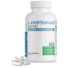 Bronson L-Tryptophan 500 MG High Potency Essential Amino Acid Supports Relaxation & Positive Mood Support Non-GMO, 60 Capsules view 1