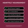 Organic Beet Root Capsules [1,300mg Superfood]  Blood Pressure Support, Nitric Oxide Supplements for Men & Women, Flow & Circulation | Beetroot Powder, Antioxidant, Brain Food | Vegan, 60 Ct view 2