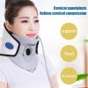 ALKANI Cervical Neck Traction Device Adjustable Inflatable Neck Stretcher Collar Traction Spine Alignment Plus Improves Spine Alignment and Posture for Comfort (Color : Beige) view 3