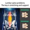 ALKANI Decompression Back Support Belt for Back Pain Lower Lumbar Support Spinal Air Traction Belt for Sciatica Herniated Decompression Back Belt (Size : Large) view 4