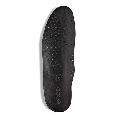 ECCO Comfort Everyday Leather, BLACK PERFORATED, 9-9.5