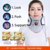 ALKANI Adjustable Inflatable Neck Stretcher Collar Air Cervical Pain Relief Device for Home Comfort Traction Spine Alignment Plus Alignment and Posture (Color : Beige) view 2