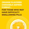 Bayer Aspirin Low Dose 81 mg Chewable Tablets, Pain Reliever, Orange Flavored, 216 Tablets (6 Pack) view 4