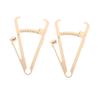 Anneome 2pcs Calipers Accurate Fat Measurer Body Measuring Tape Portable Fat Measurer for Fitness view 1